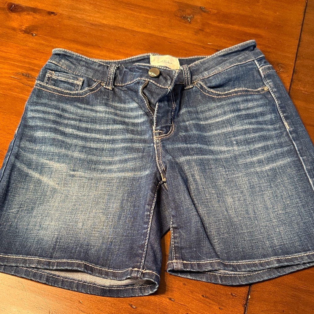 Blue Denim Shorts